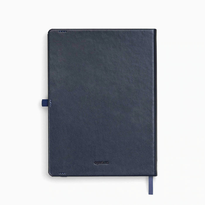 Užrašų knygutė dienoraštis iš akmens A Good Company (A5 mėlyna, taškuoti lapai)