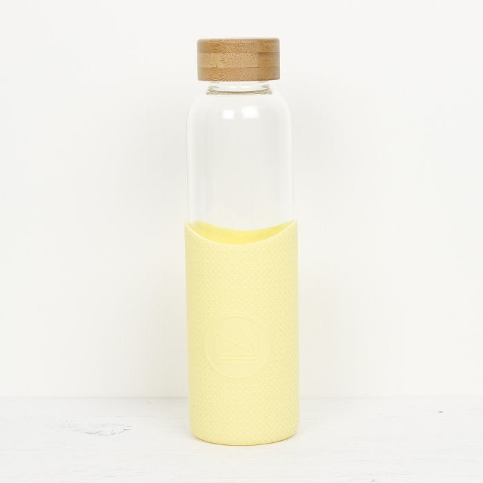 Stiklinė gertuvė (geltona, 550ml)
