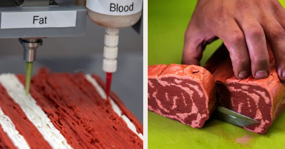 Neišvengiama steiko ateitis - ar valgysime 3D printeriu atspausdintą mėsą?