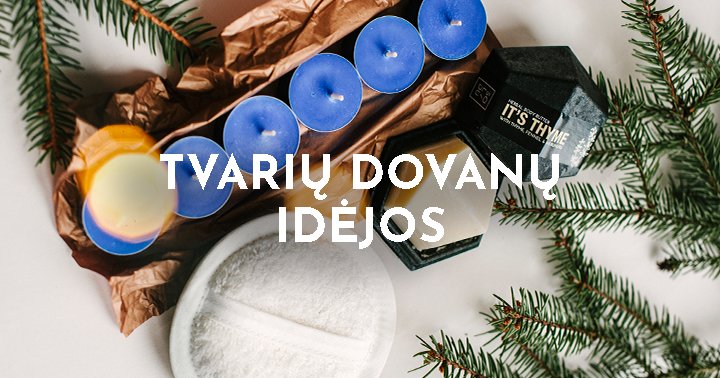 Tvarių dovanų idėjos Kalėdoms - Nula | Priemonės tvaresnei Tavo kasdienai