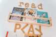 Dekoracija „READ.PLAY.LOVE“ - Nula | Priemonės tvaresnei Tavo kasdienai# - product_vendor#