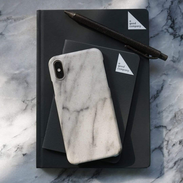 Gamtai draugiškas telefono dėklas White Marble - Nula | Priemonės tvaresnei Tavo kasdienai# - product_vendor#