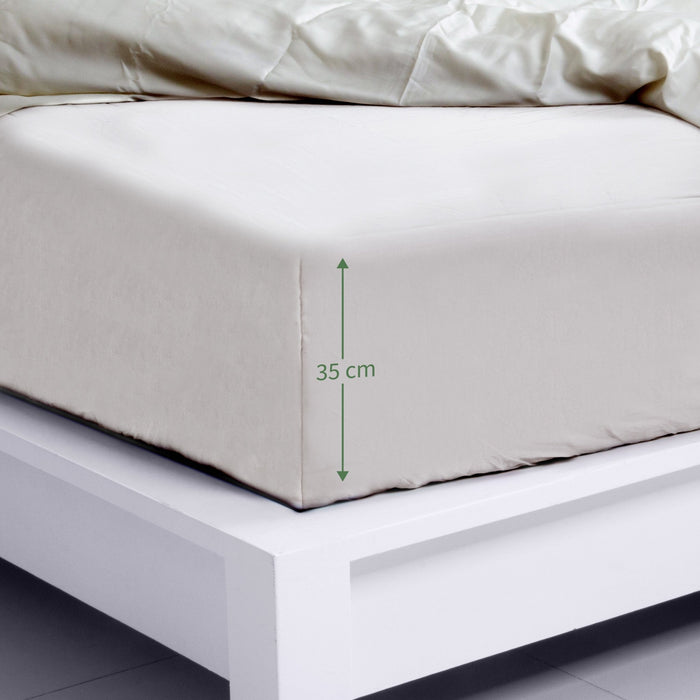 Paklodė su guma 160x200 - Nula | Priemonės tvaresnei Tavo kasdienai-product_vendor