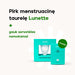 Servetėlės menstruacinei taurelei Lunette - Nula | Priemonės tvaresnei Tavo kasdienai# - product_vendor#