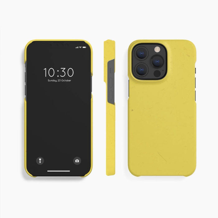 Gamtai draugiškas telefono dėklas Yellow Neon