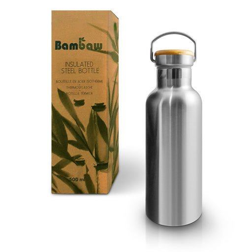 Nerūdijančio plieno gertuvė-termosas (500ml) - Nula | Priemonės tvaresnei Tavo kasdienai-product_vendor