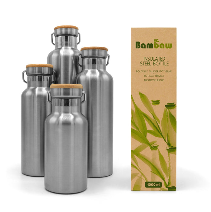 Nerūdijančio plieno gertuvė-termosas (500ml) - Nula | Priemonės tvaresnei Tavo kasdienai-product_vendor